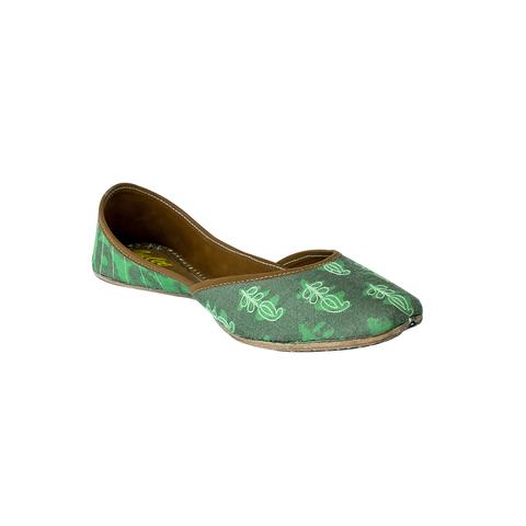 dabu print women's mojari 