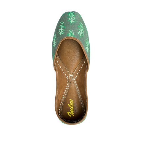 dabu print women's mojari 