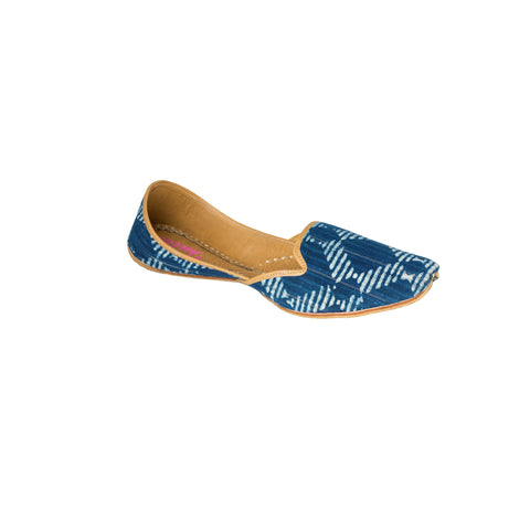 block print casual wear footwear for men