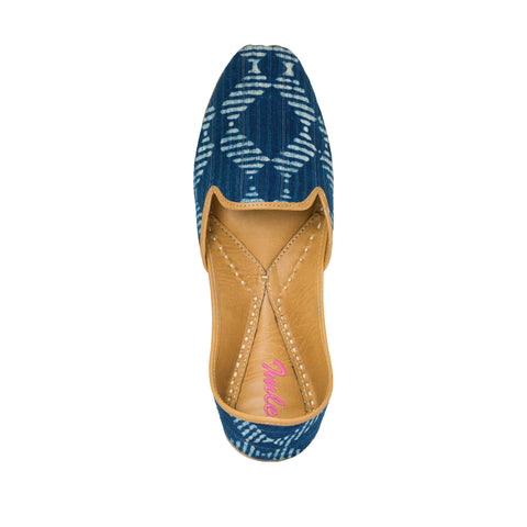 block print casual wear footwear for men