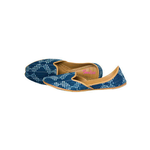 block print casual wear footwear for men