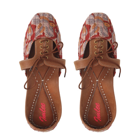 Comfortable Jaipuri block print women's wear shoes