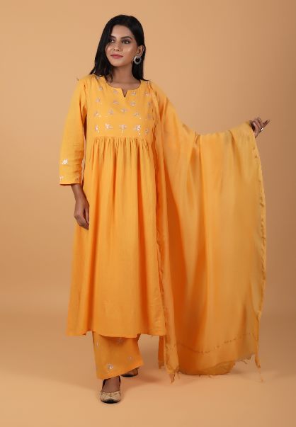 Dupatta with work for occasional wear 