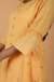Yellow Side Kali Cotton Suit Set - Set of 3